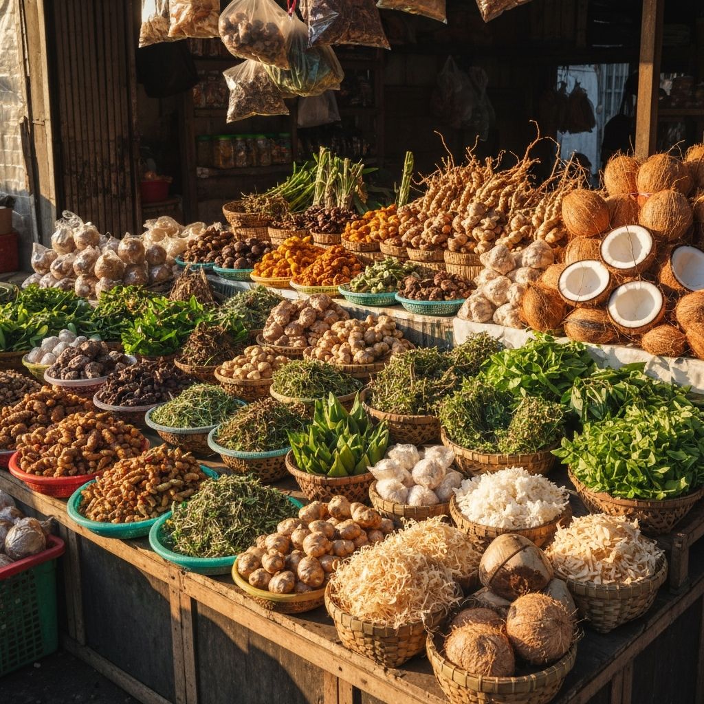 Fresh tropical plant nutrition